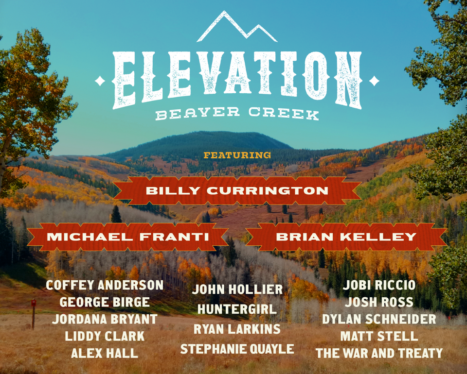 Elevation Beaver Creek 2023 Lineup