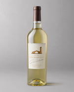 A bottle of 2022 Sauvignon Blanc Napa Valley on a grey background.