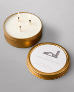 Enjoy the Robert Mondavi Winery Travel Tin Lavender Sage Candle aroma