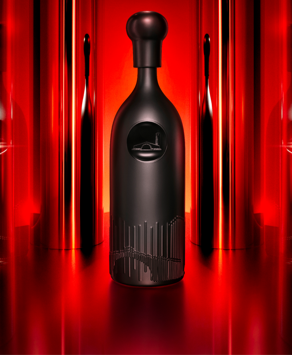 Image of black NFT bottle - Cabernet Sauvignon.