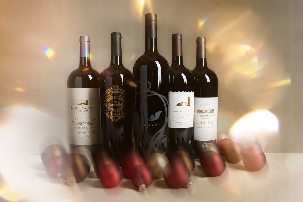 Robert Mondavi Winery magnums.