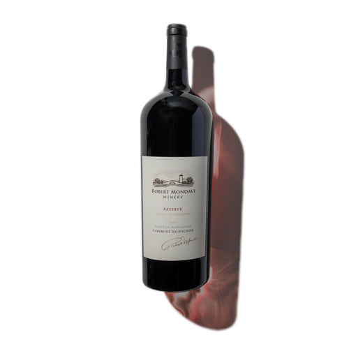A 1.5L wine bottle of 2011 Reserve Cabernet Sauvignon To Kalon Oakville Napa Valley.